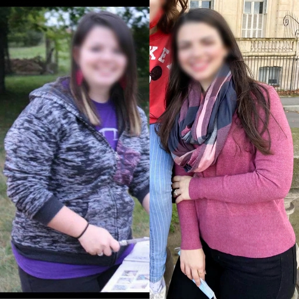 Alexandra before and after transformation