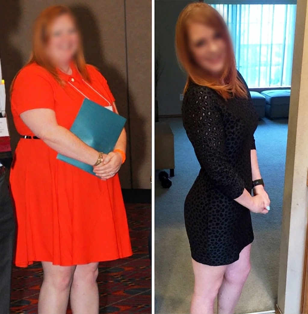 Harriet before and after transformation