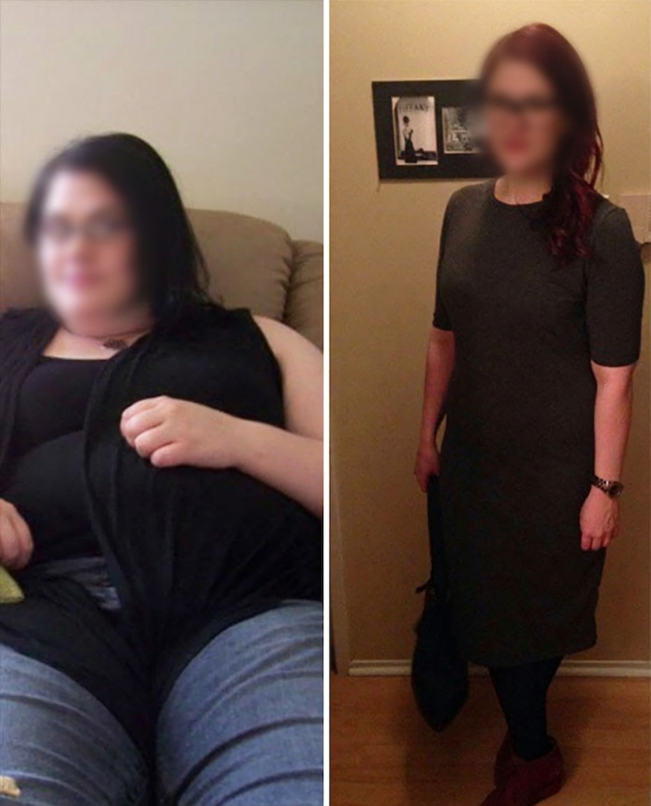 Lilly before and after transformation