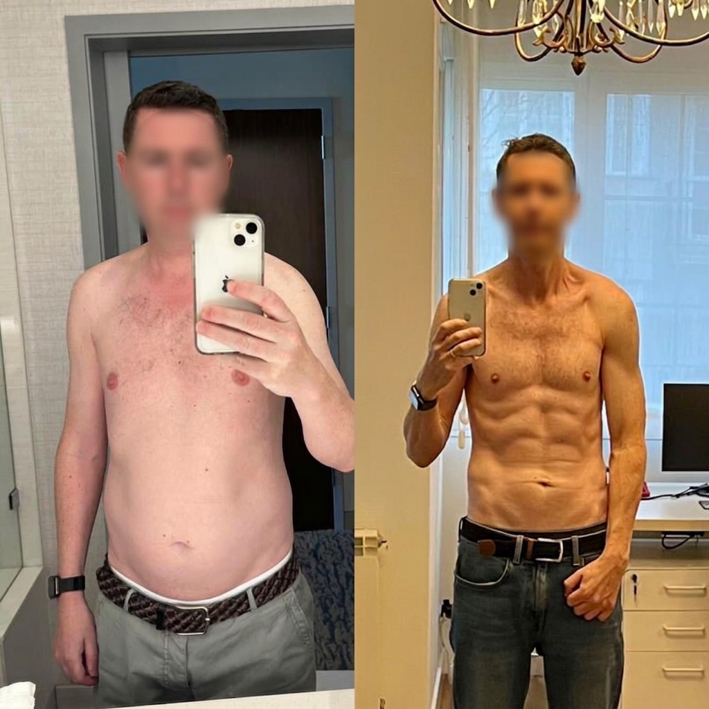 Paul before and after transformation