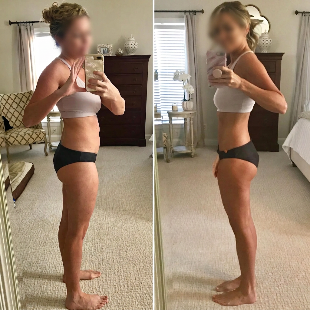 Sophie before and after transformation